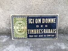 Ancien carton timbres rabais - ancien,