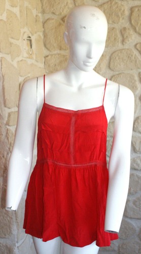 Caraco rouge neuf taille - , s