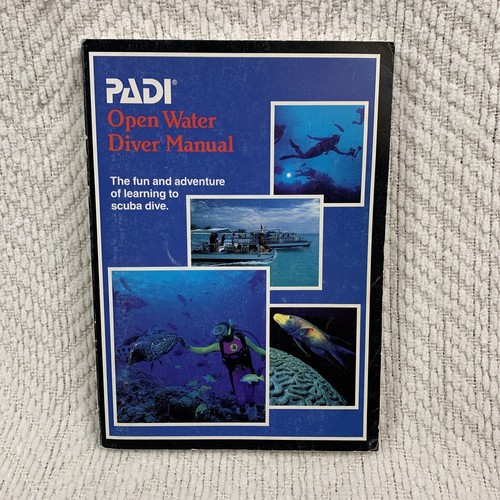 Padi open water diver manual - water,