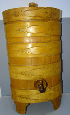 -ANCIENNE BOUILLE A LAIT BOIS