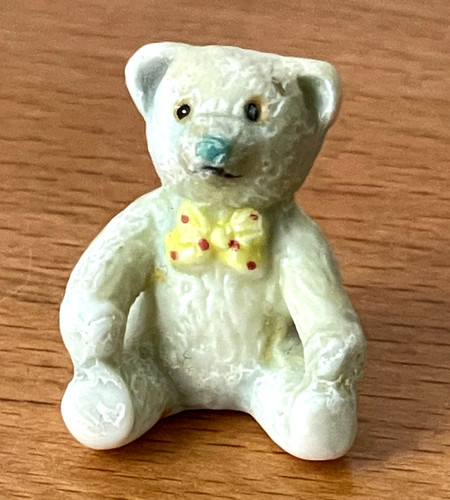 Fève ours teddy bear vert - teddy,