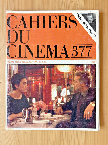 Cahiers cinéma 377 - 377, *