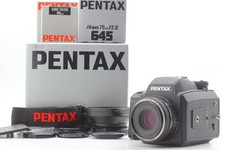 Tout dans sa boîte [inutilisé] Objectif Pentax 645NII N II FA 75mm f2.8 120...