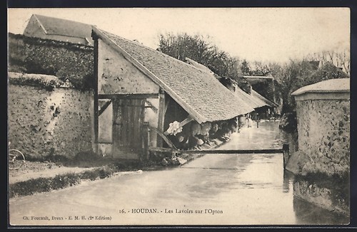 Cpa houdan les - les, sur
