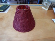 4 1/2" SEED BEAD BEADED LIGHT