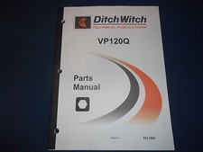 DITCH WITCH VP120Q MANUEL DE