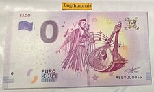 Billet 0 Euro Fado 2019-1 euro souvenir touristique