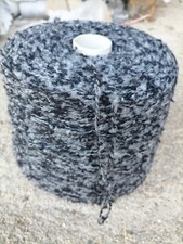 fil a tricoter Laine Filorama Noir/Gris 680 grammes