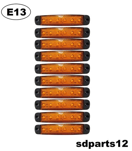 24v orange led feux de - 10, 6