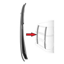 Tôle de montant arrière