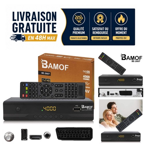 Récepteur satellite bamof - satellite,