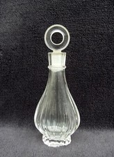 Lubin ancien flacon à parfum bouchon en verre Signé lubin