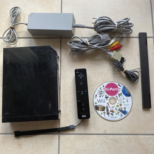 Console nintendo wii noire - console, +