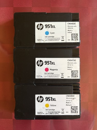 Lot cartouches 951xl - cartouches, hp