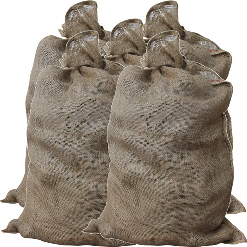 Lot sacs toile de jute - de,