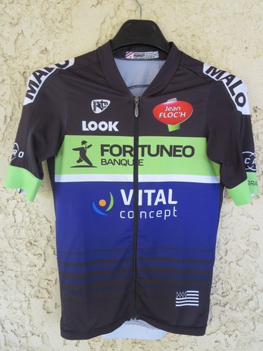 Maillot cycliste fortuneo - maillot,
