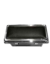 Mercedes Cendrier en cuir noir - W113 - 1138100030