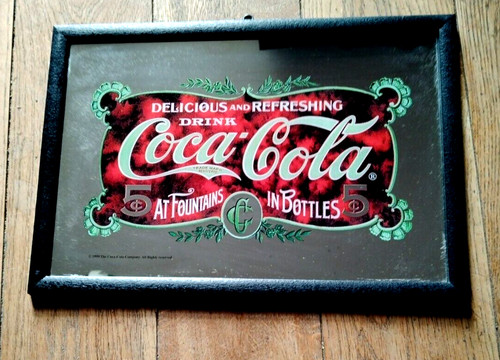 Miroir coca cola 22x32 - coca, tbe