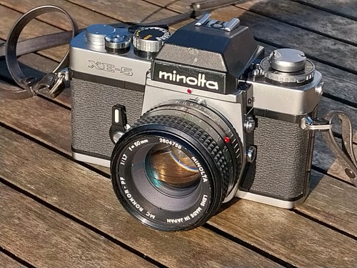 Minolta xe5 avec rokkor - minolta,