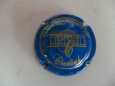 capsule Thierry HOTTE, bleu et or, château de Chambord, N°10, pas courant