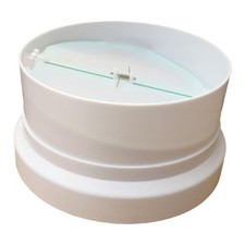 Clapet anti-retour PVC 16 cm pour tuyau de carburant prévention du reflux et co