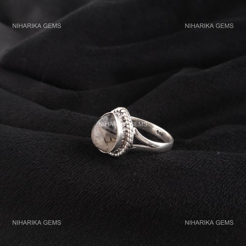 Bague solitaire argent - solitaire, en