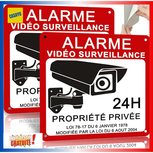 Panneaux alarme vidéo - panneaux,