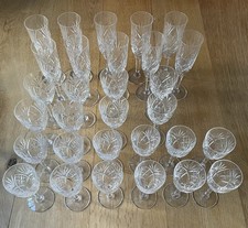 32 verres cristal modèle