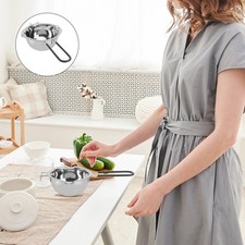  Pot De Fusion En Acier Inoxydable Fondue Chocolat Fromage À Beurre