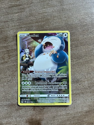 Carte pokémon ronflex holo - carte,