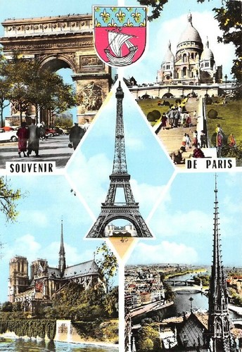 Souvenir paris vues - -,
