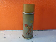 ancien thermos bambi france walt disney productions vintage poinçon elephant 