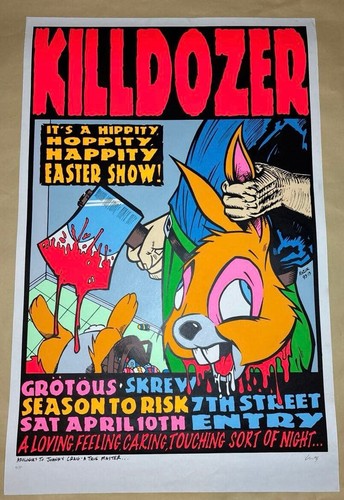 Affiche kozik killdozer - affiche,