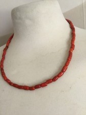 Ancien collier Vintage pâte