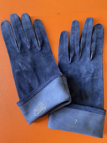 Gants daim hermès - daim,
