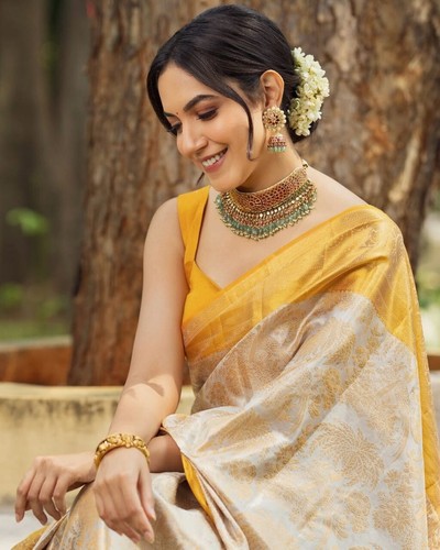 Saree arc ciel magnifique - saree, arc-en-ciel