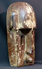  AA Art Africain superbe masque Dogon Mali 34cm esthétique épurée primaire déco