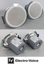 PAIRE D'ENCEINTE DE PLAFOND ELECTRO VOICE MODELE C4.2D. 17 X 18 CM - Ligne 100v