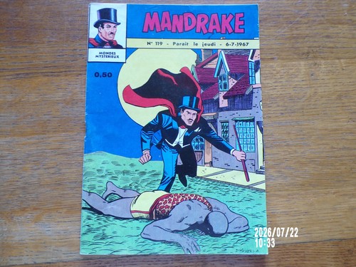 Mandrake magicien 119 - mandrake, n°
