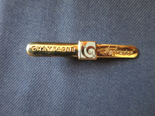 Pince cravatte champagne - pince,