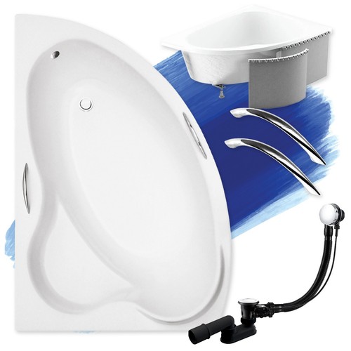 Baignoire 140x90 gauche des - 140x90,