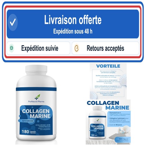 Collagène marin gélules - collagène,