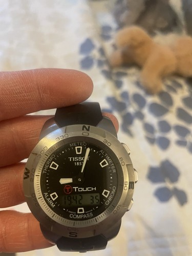 Tissot touch analog digital - t-touch,