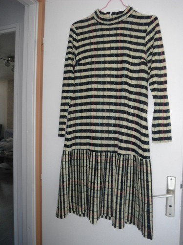 Robe pull manche longue col - manche,