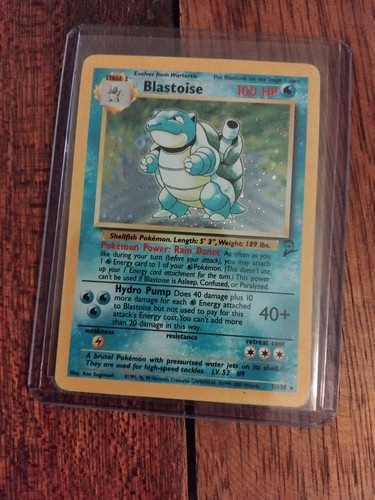 Carte pokémon tortank 102 - carte, 2/102