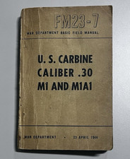 Original WWII ERA FM 23-7