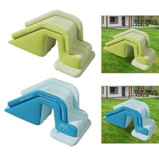 Toboggan gonflable stable en