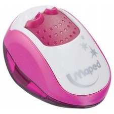 Maped Propre Rose Aiguiseur - Non Désordre 2-Hole Crayon pour École & Bureau