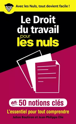 Droit travail pour - le, du