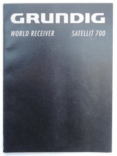 NOTICE D'EMPLOI DU RECEPTEUR GRUNDIG SATELLIT 7000 World receiver